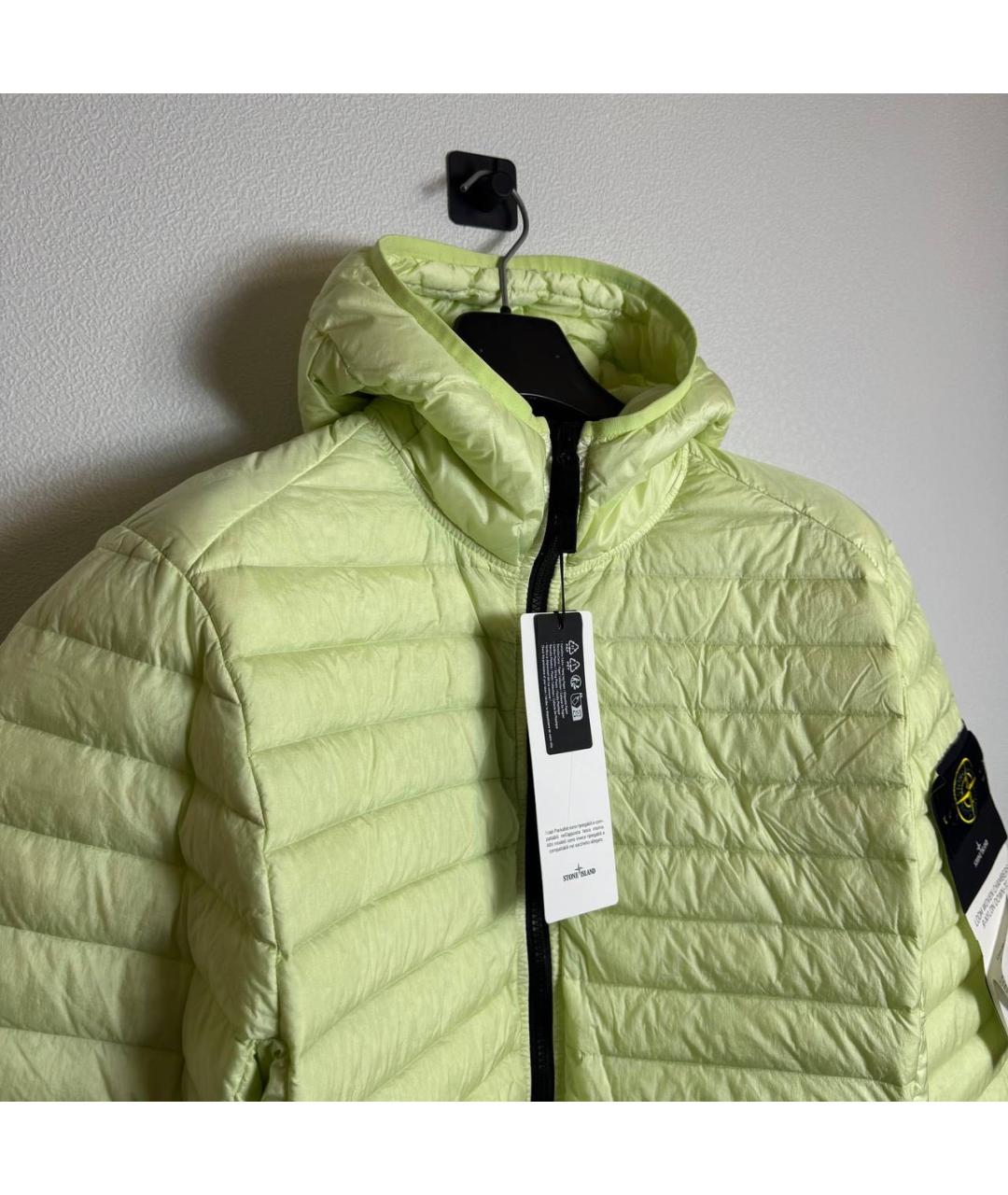 STONE ISLAND Салатовая куртка, фото 4