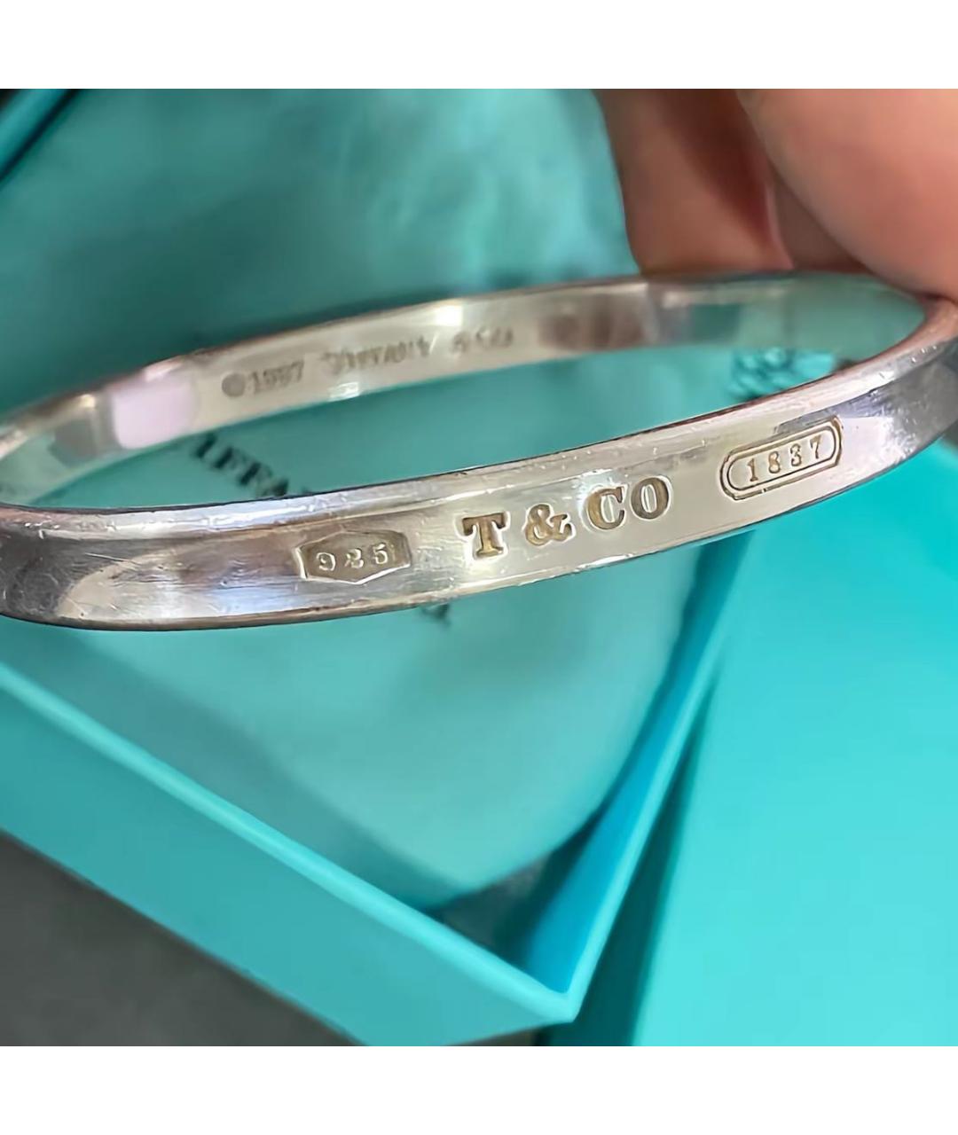 TIFFANY&CO Серебрянный серебряный браслет, фото 6