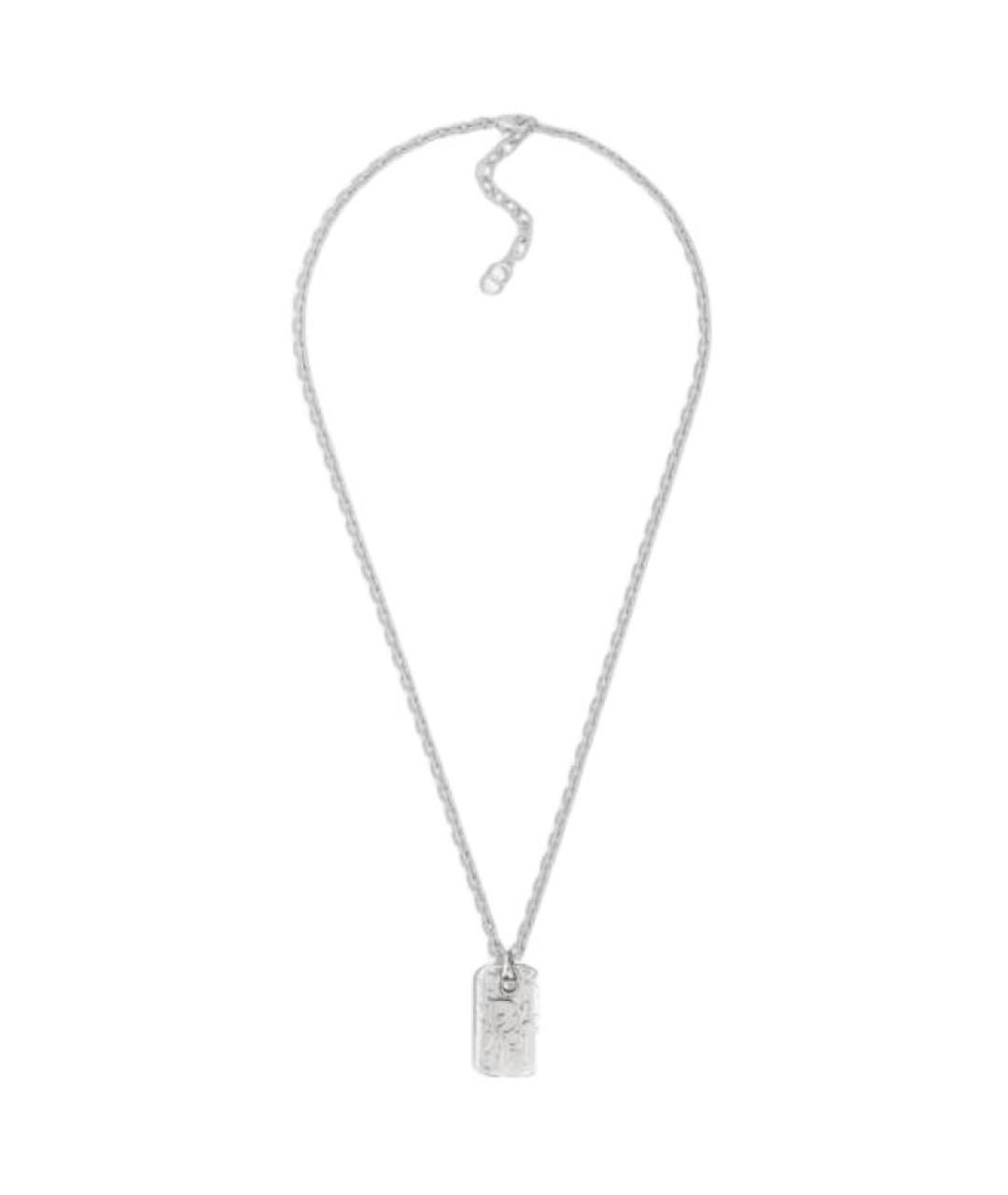 CHRISTIAN DIOR Серебряная латунная цепочка/подвеска, фото 1