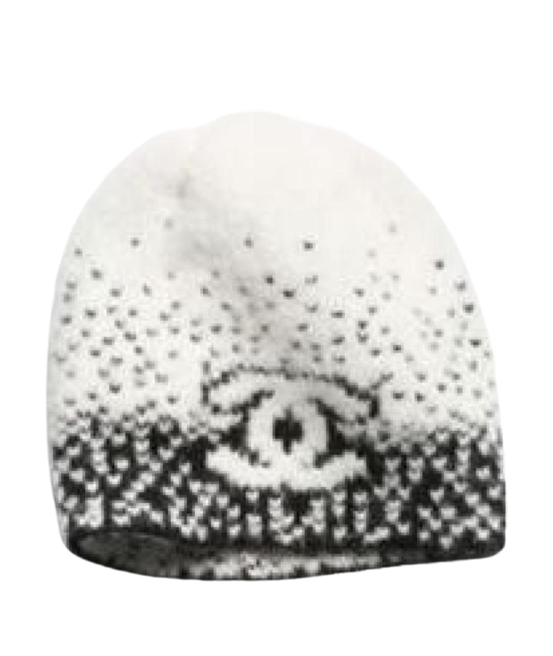 CHANEL Черная кашемировая шапка, фото 1