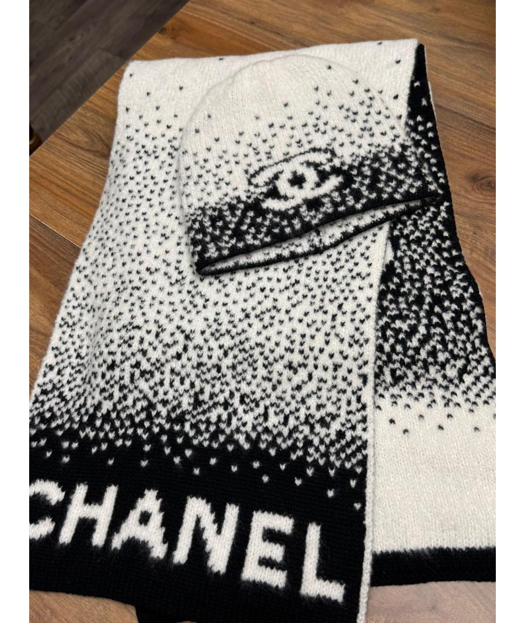 CHANEL Черная кашемировая шапка, фото 4
