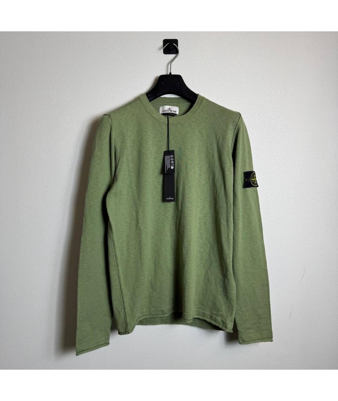 STONE ISLAND Хаки джемпер / свитер, фото 6
