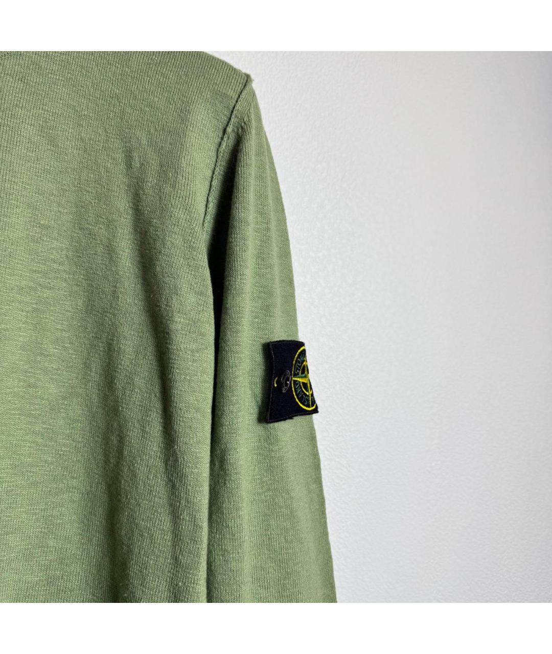 STONE ISLAND Хаки джемпер / свитер, фото 4