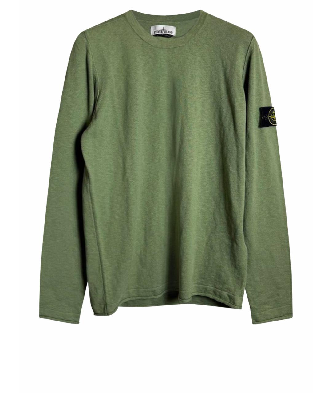 STONE ISLAND Хаки джемпер / свитер, фото 1