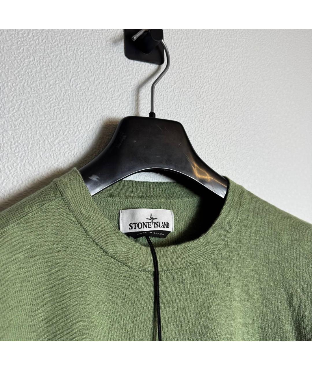 STONE ISLAND Хаки джемпер / свитер, фото 3
