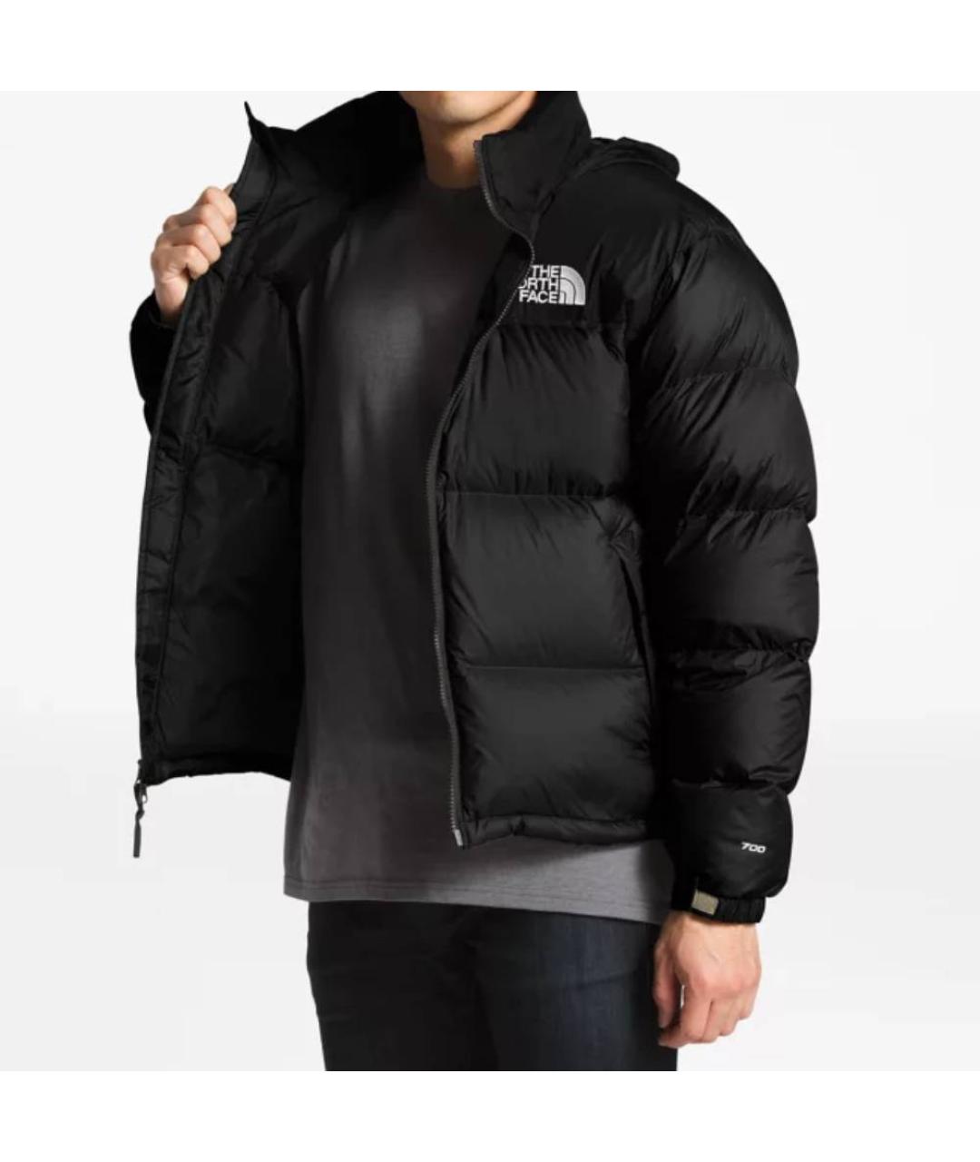 THE NORTH FACE Черный пуховик, фото 6