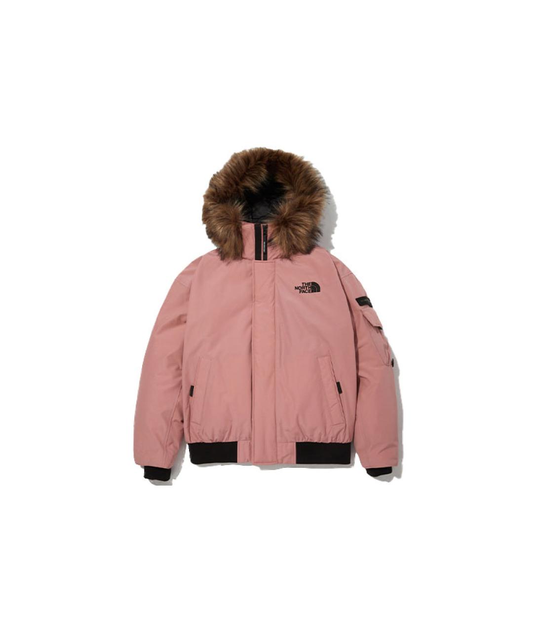 THE NORTH FACE Розовый пуховик, фото 1
