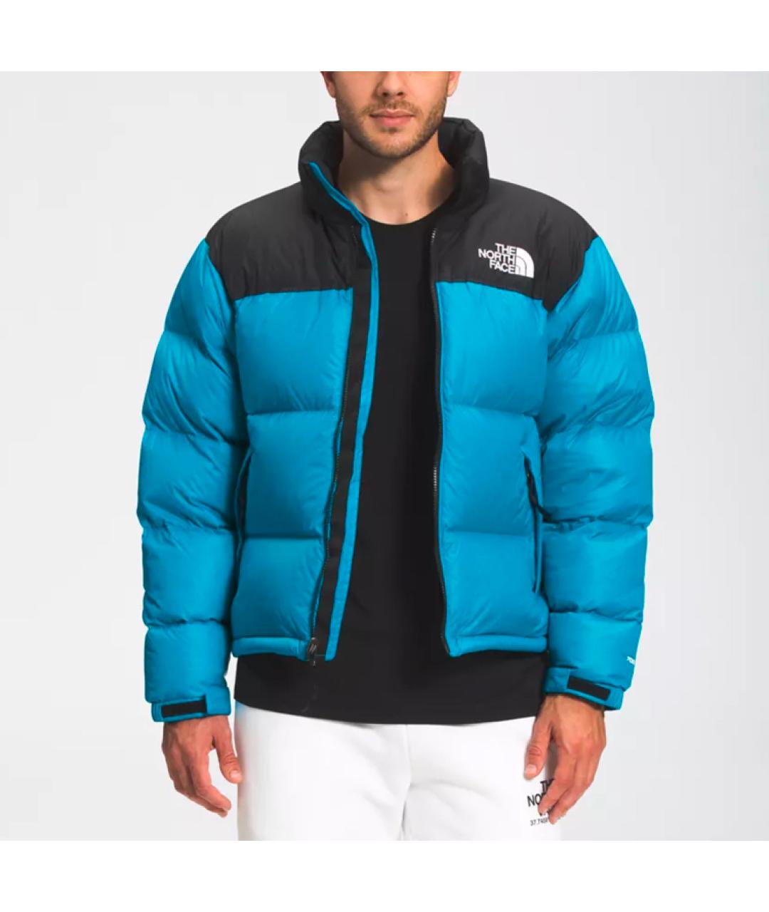 THE NORTH FACE Синий пуховик, фото 3