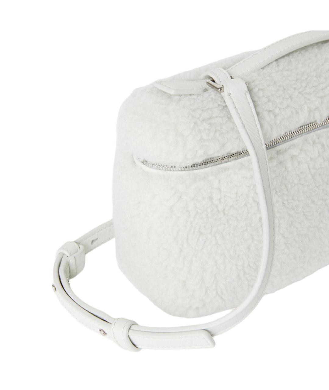 LORO PIANA Белая сумка через плечо, фото 6