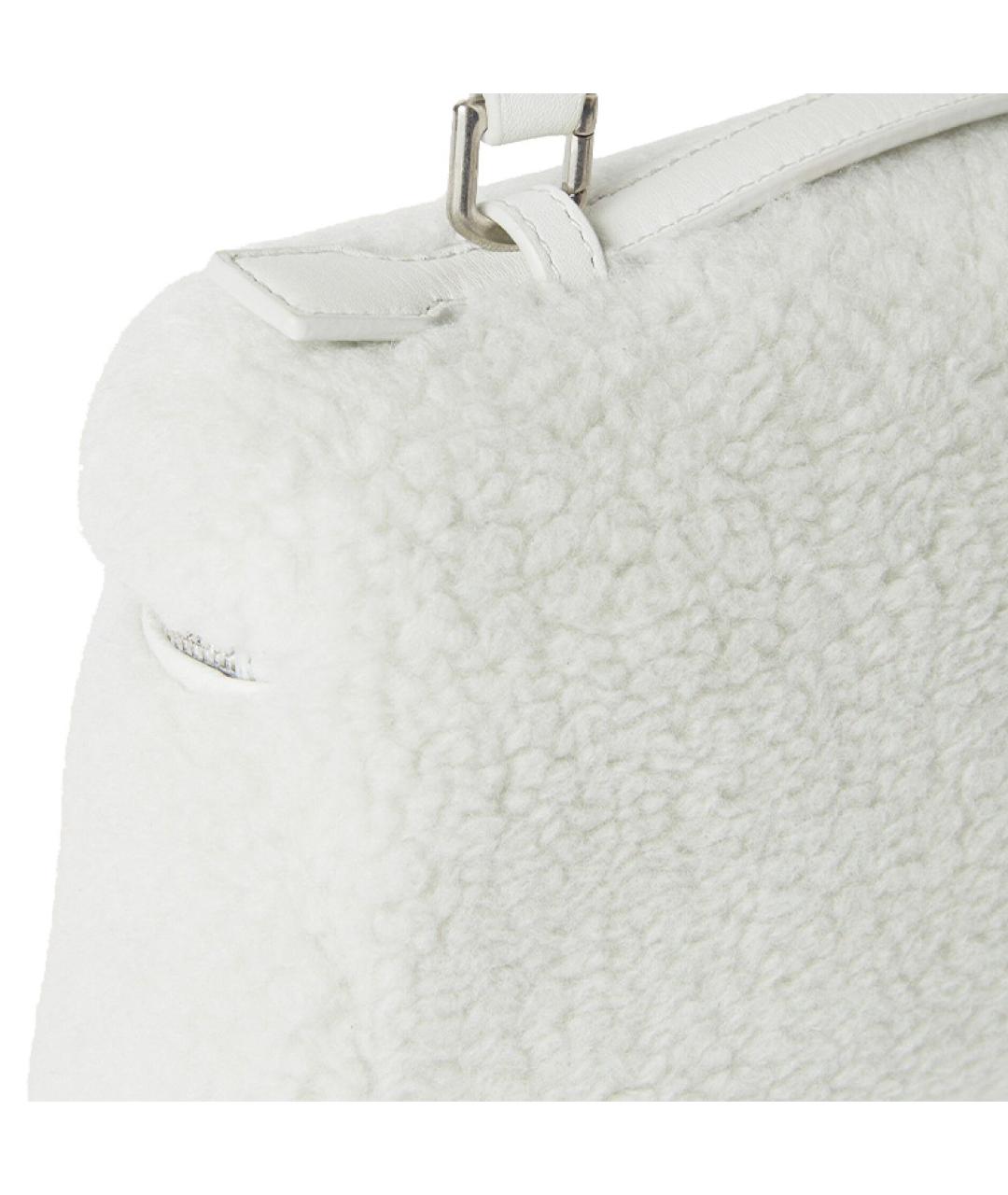 LORO PIANA Белая сумка через плечо, фото 5