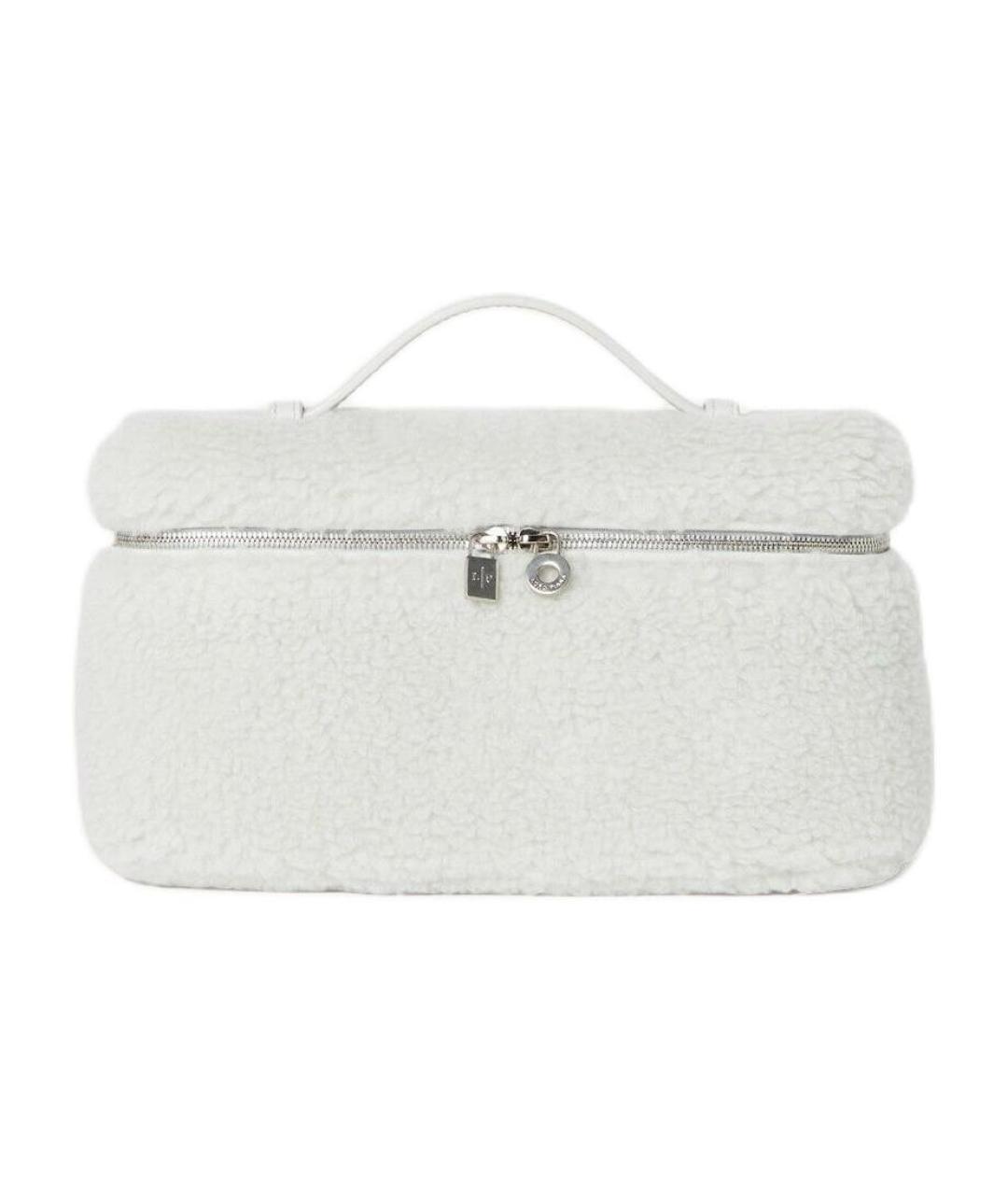 LORO PIANA Белая сумка через плечо, фото 1