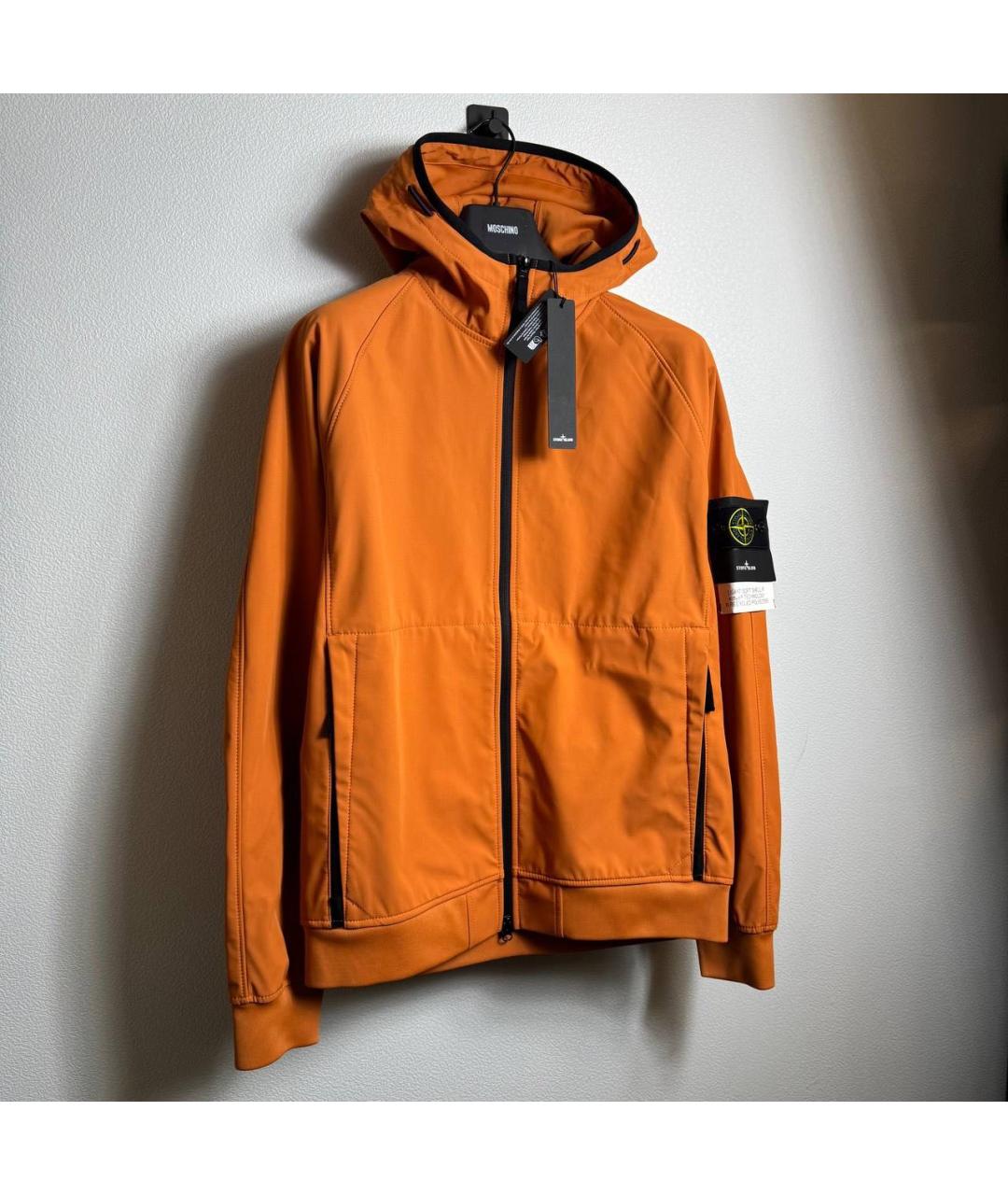STONE ISLAND Оранжевая куртка, фото 2