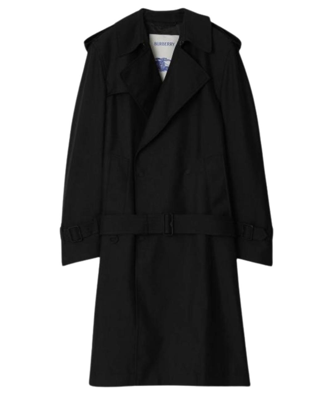 BURBERRY Черный тренч/плащ, фото 1
