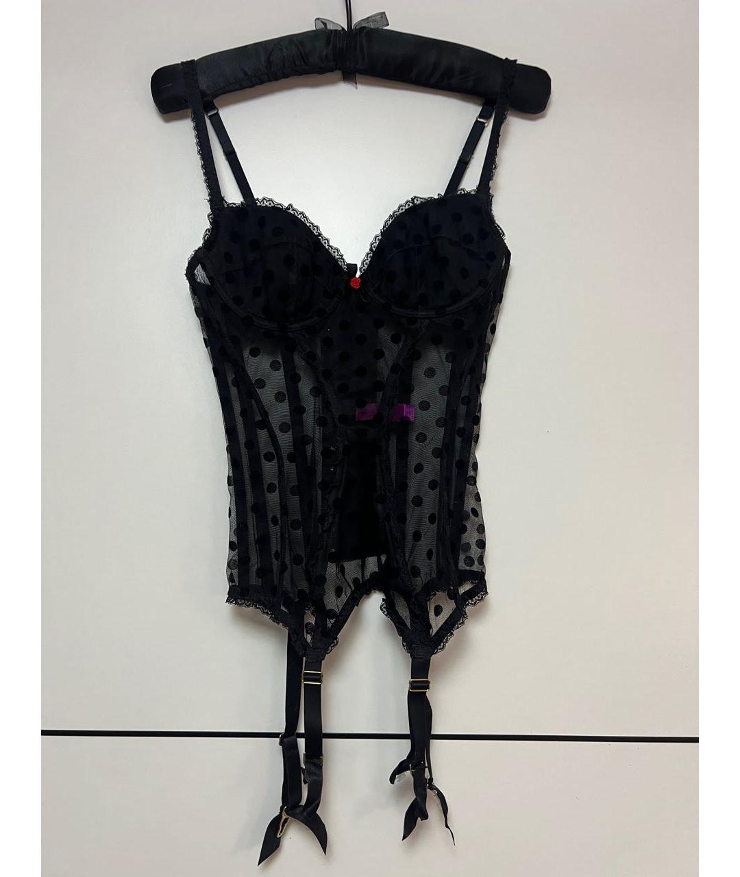 AGENT PROVOCATEUR Черный сетчатый корсет, фото 2