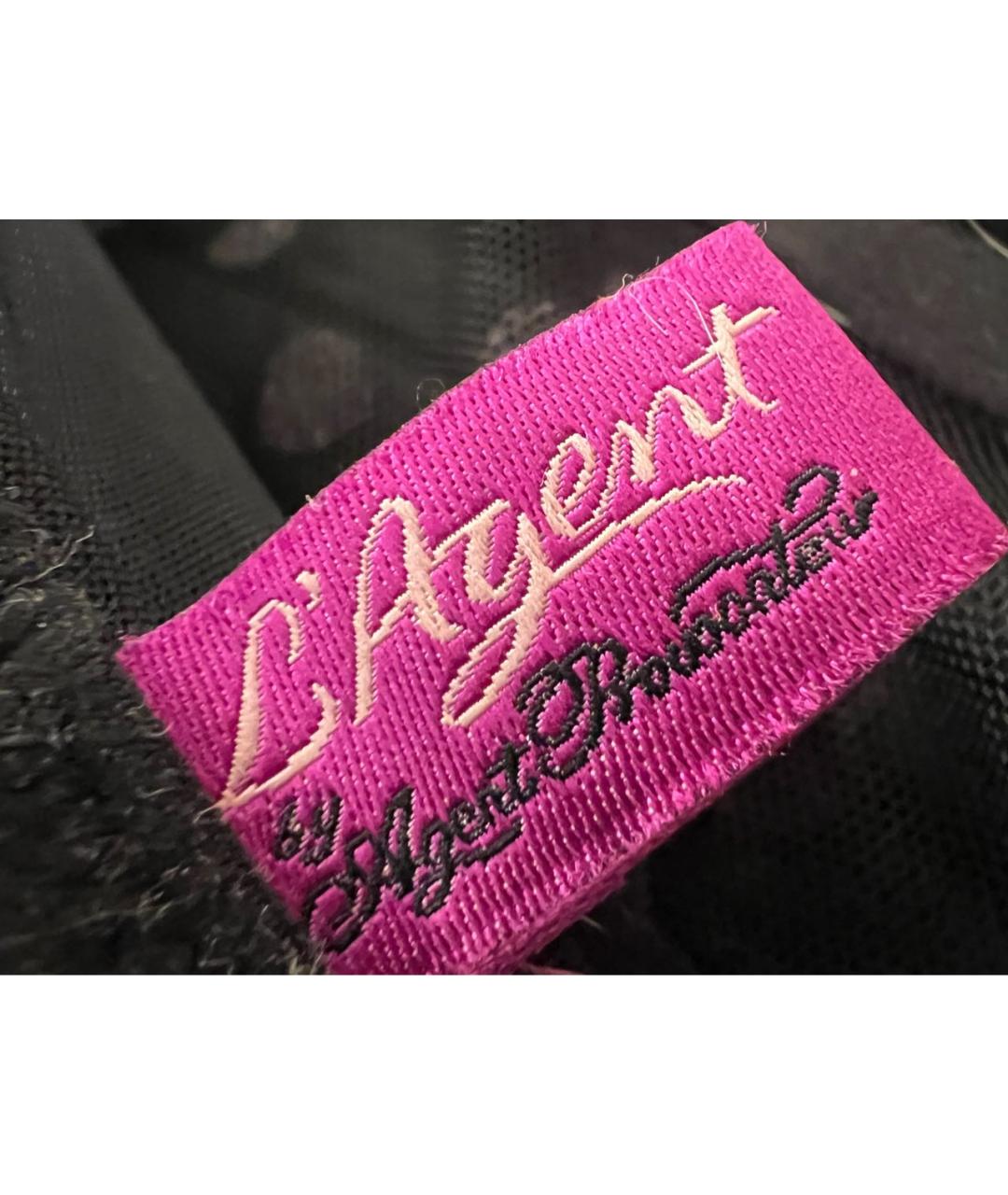 AGENT PROVOCATEUR Черный сетчатый корсет, фото 4