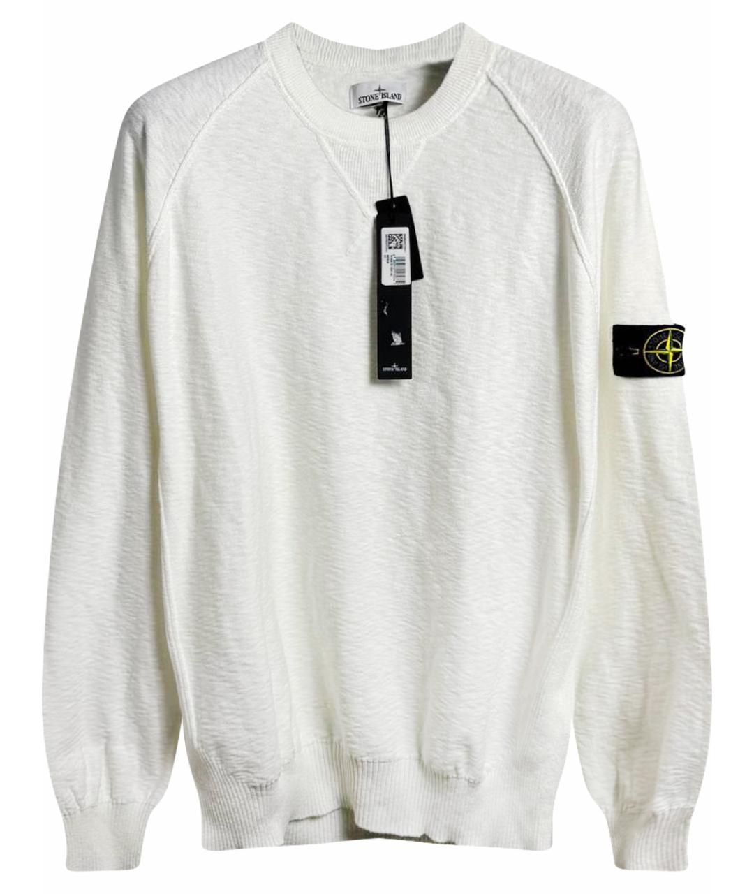 STONE ISLAND Белый джемпер / свитер, фото 1