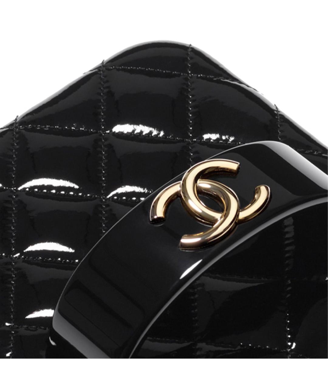CHANEL Черная косметичка, фото 4