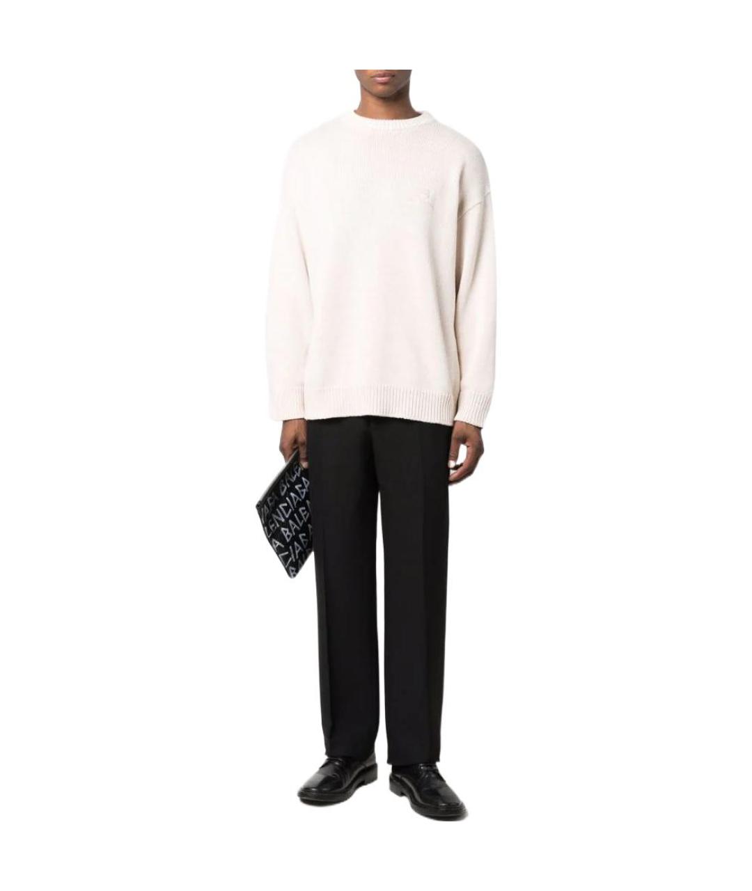 BALENCIAGA Белый джемпер / свитер, фото 2