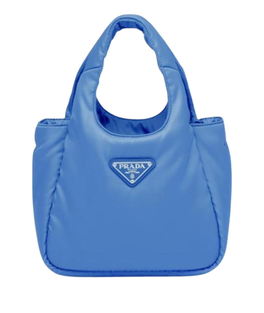 PRADA Синяя сумка через плечо, фото 1