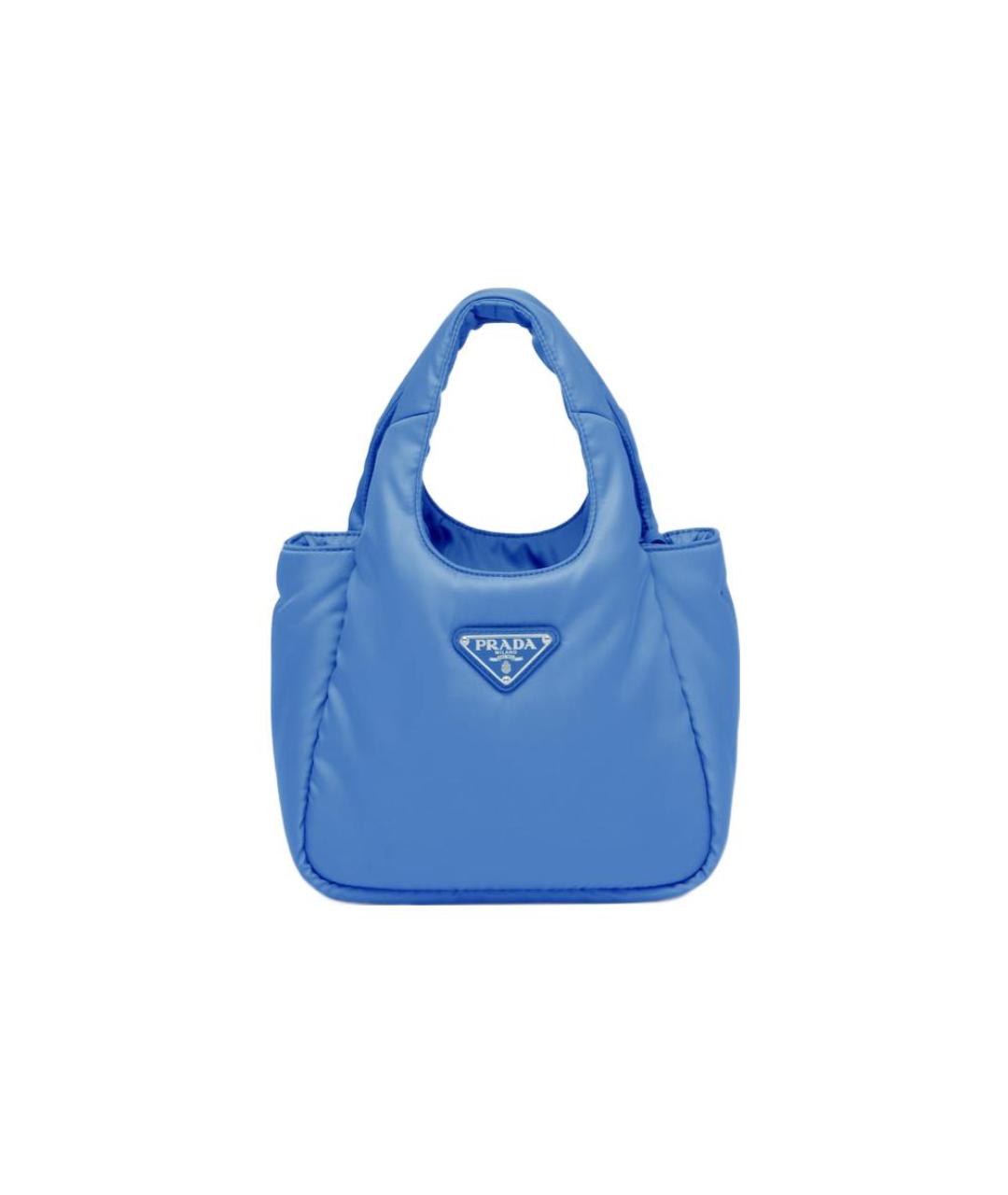 PRADA Синяя сумка через плечо, фото 6