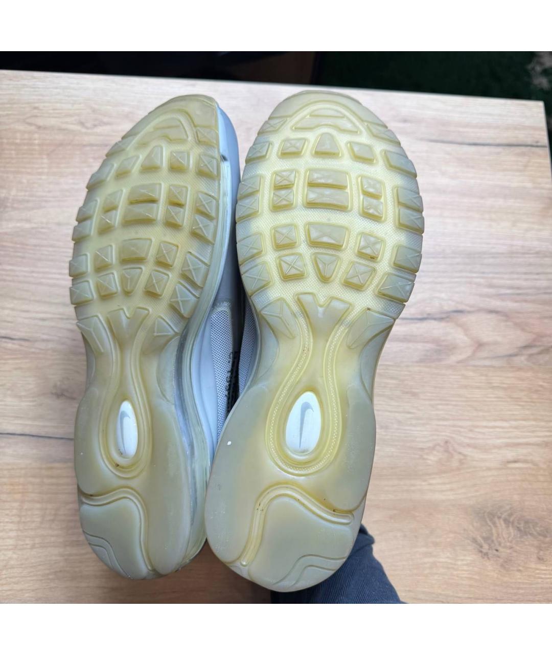 NIKE Серые резиновые низкие кроссовки / кеды, фото 6