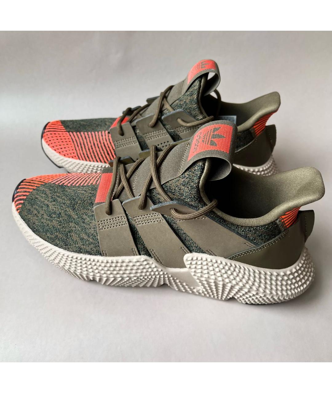 ADIDAS Хаки текстильные низкие кроссовки / кеды, фото 3