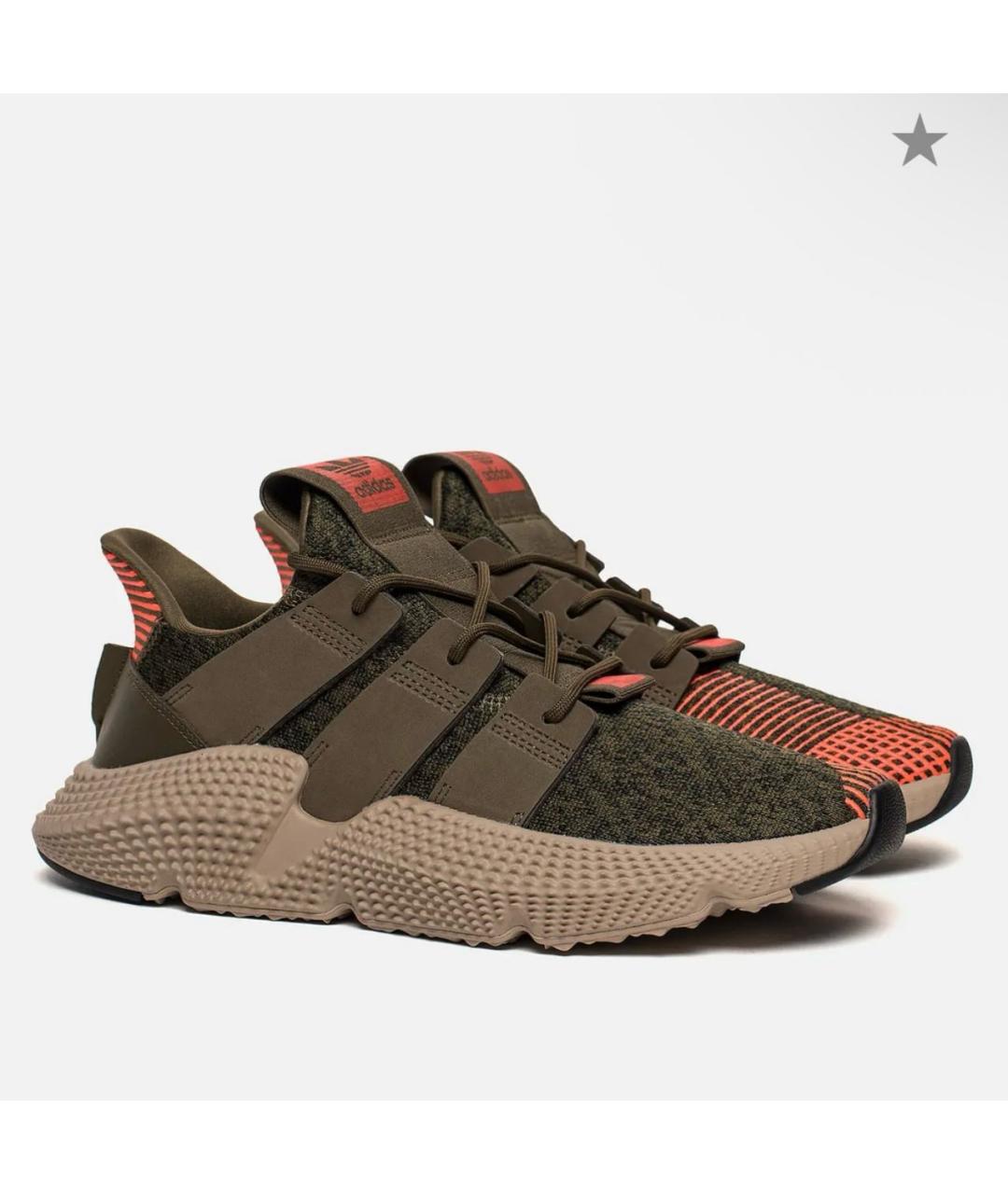 ADIDAS Хаки текстильные низкие кроссовки / кеды, фото 9