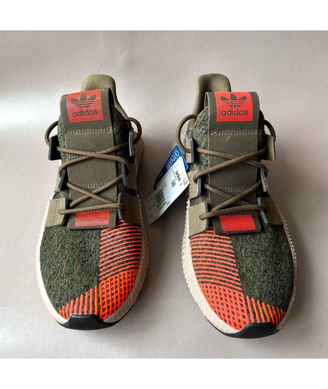 ADIDAS Хаки текстильные низкие кроссовки / кеды, фото 2
