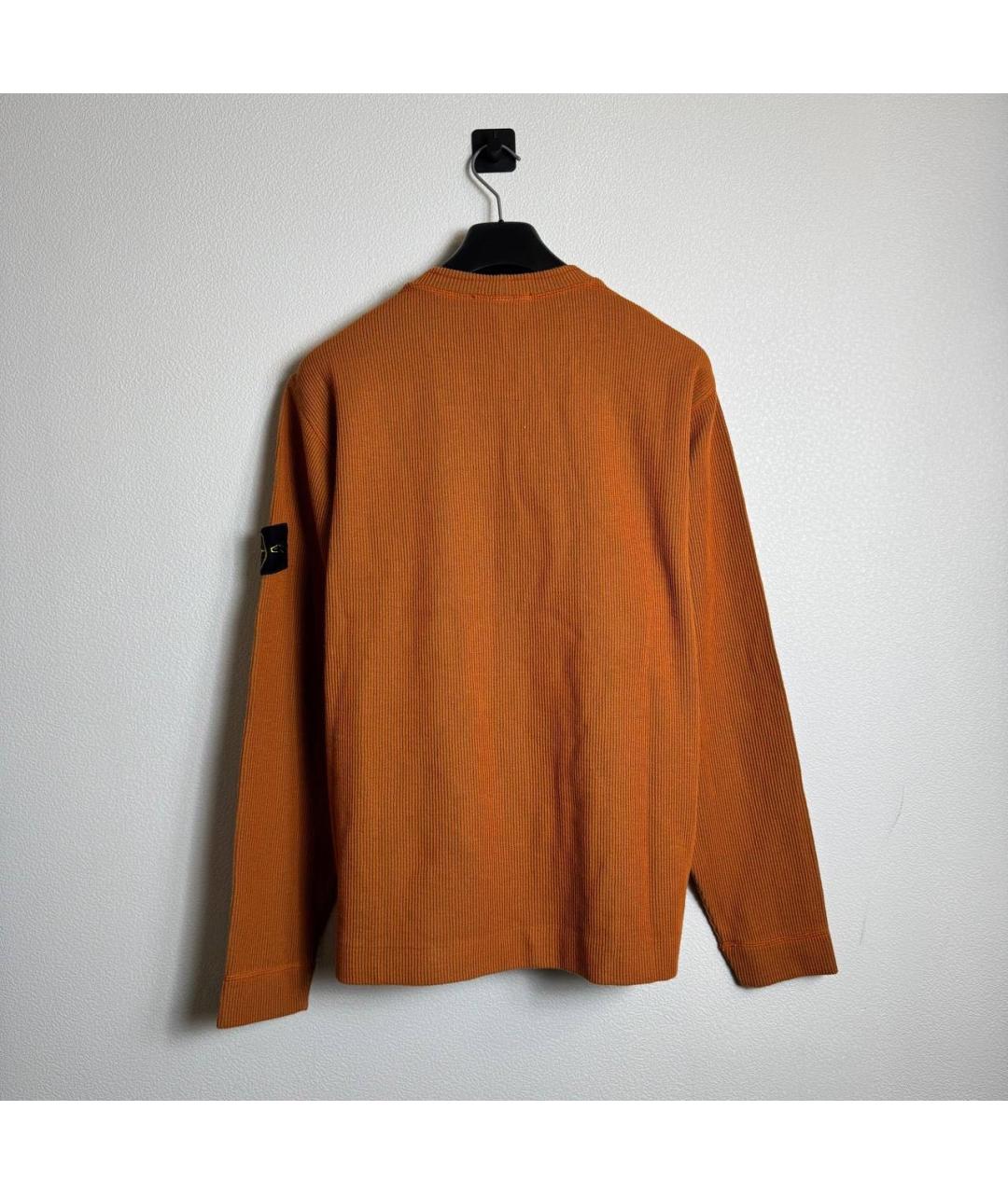 STONE ISLAND Оранжевый джемпер / свитер, фото 2