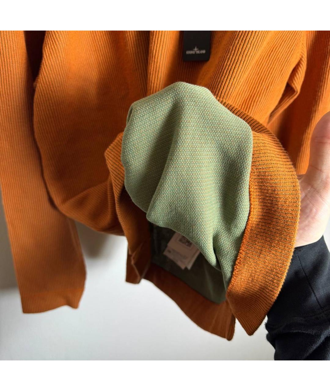 STONE ISLAND Оранжевый джемпер / свитер, фото 6