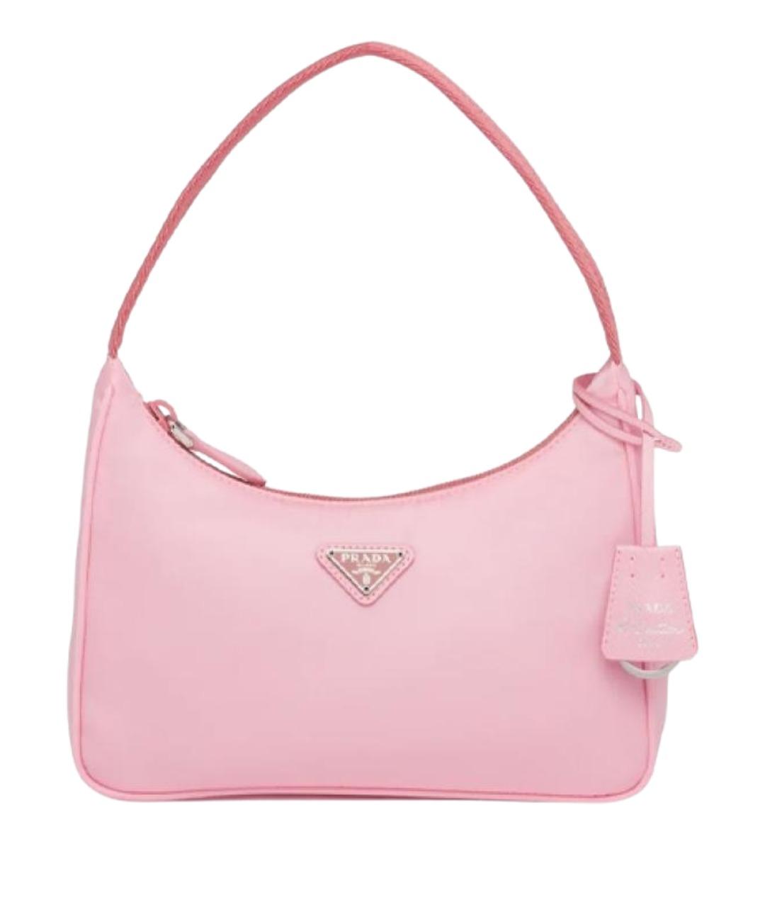 PRADA Розовая сумка через плечо, фото 2