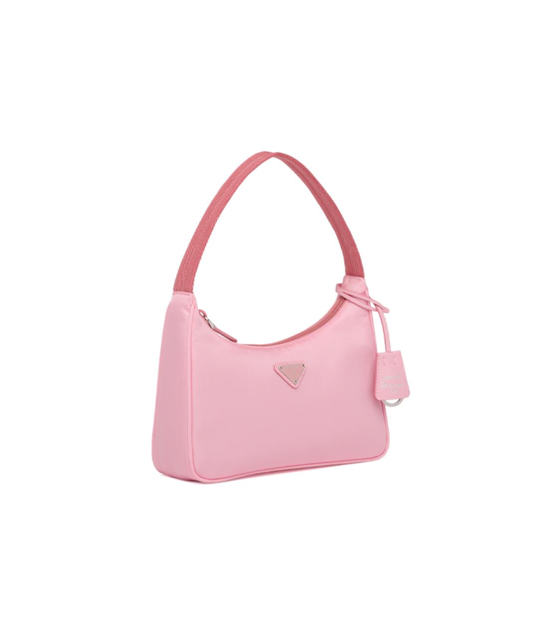 PRADA Розовая сумка через плечо, фото 3