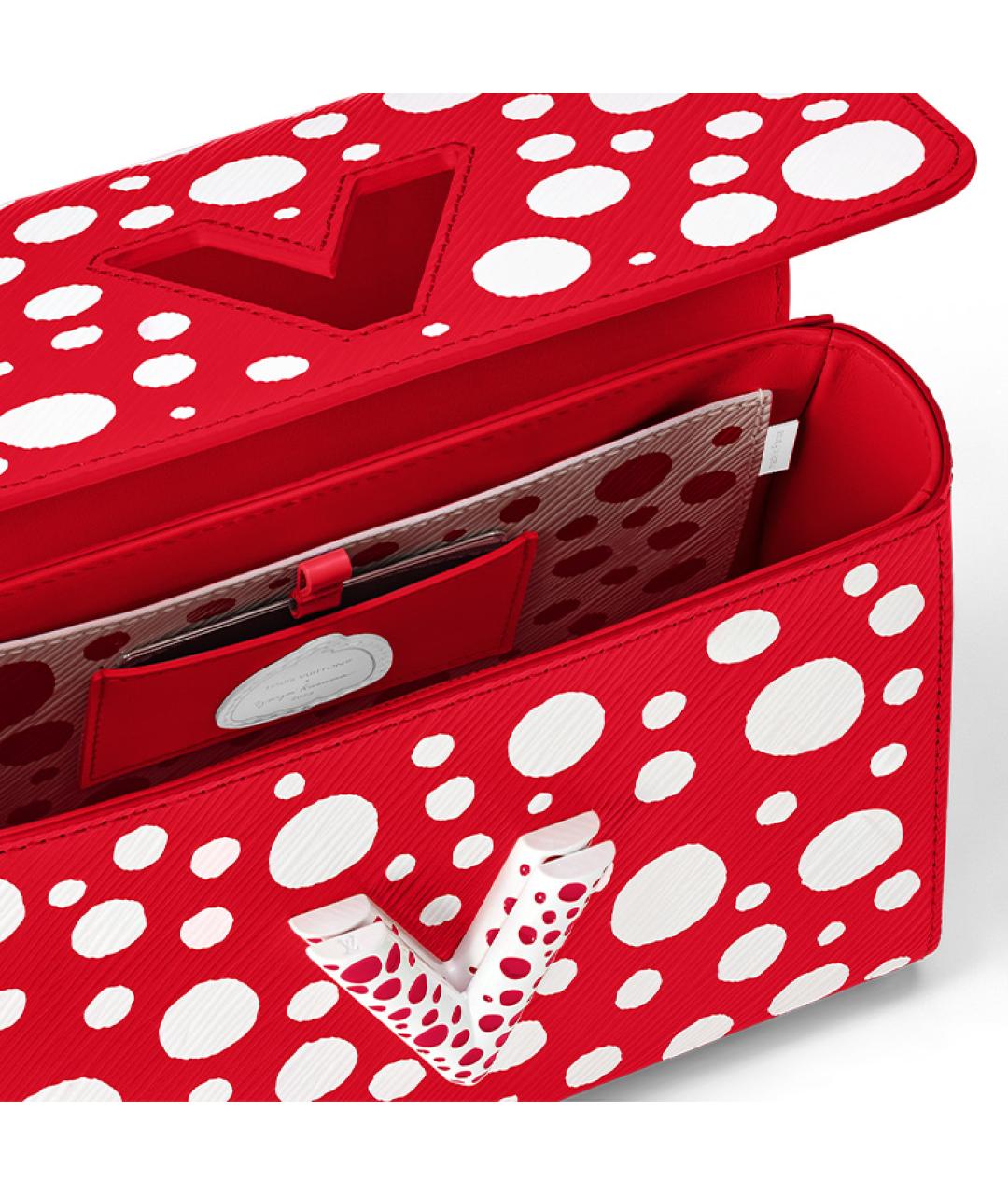 LOUIS VUITTON Красная сумка через плечо, фото 5