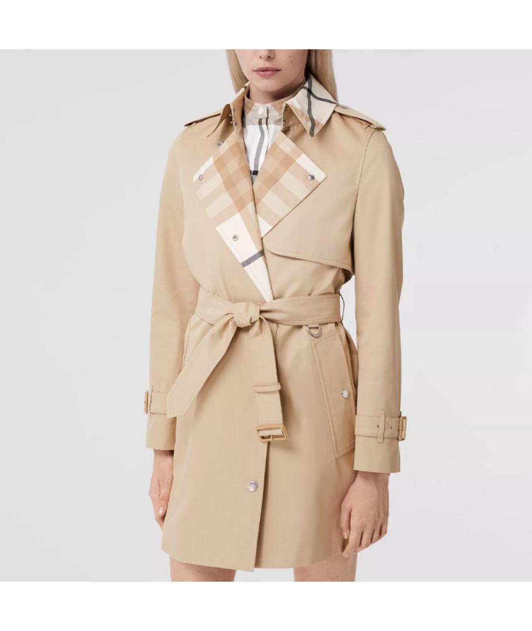 BURBERRY Бежевый тренч/плащ, фото 6