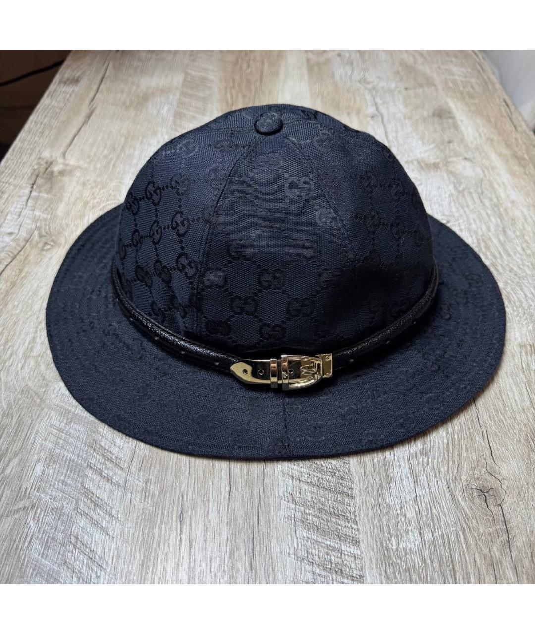 GUCCI Черная шляпа, фото 7