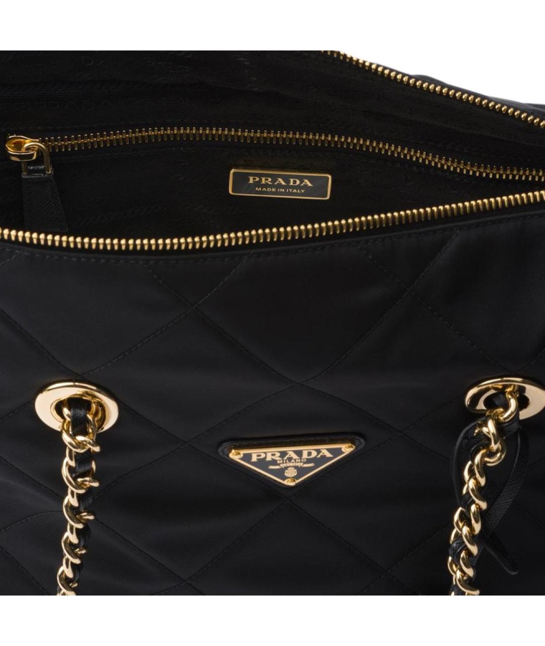 PRADA Черная сумка через плечо, фото 4