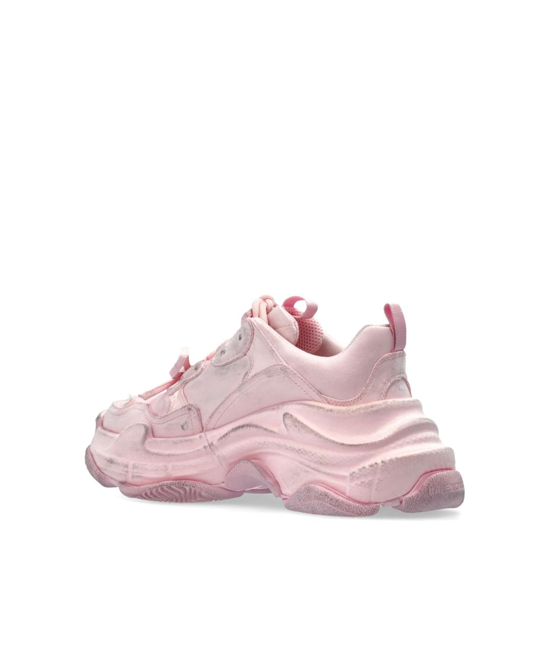 BALENCIAGA Розовые кроссовки, фото 4