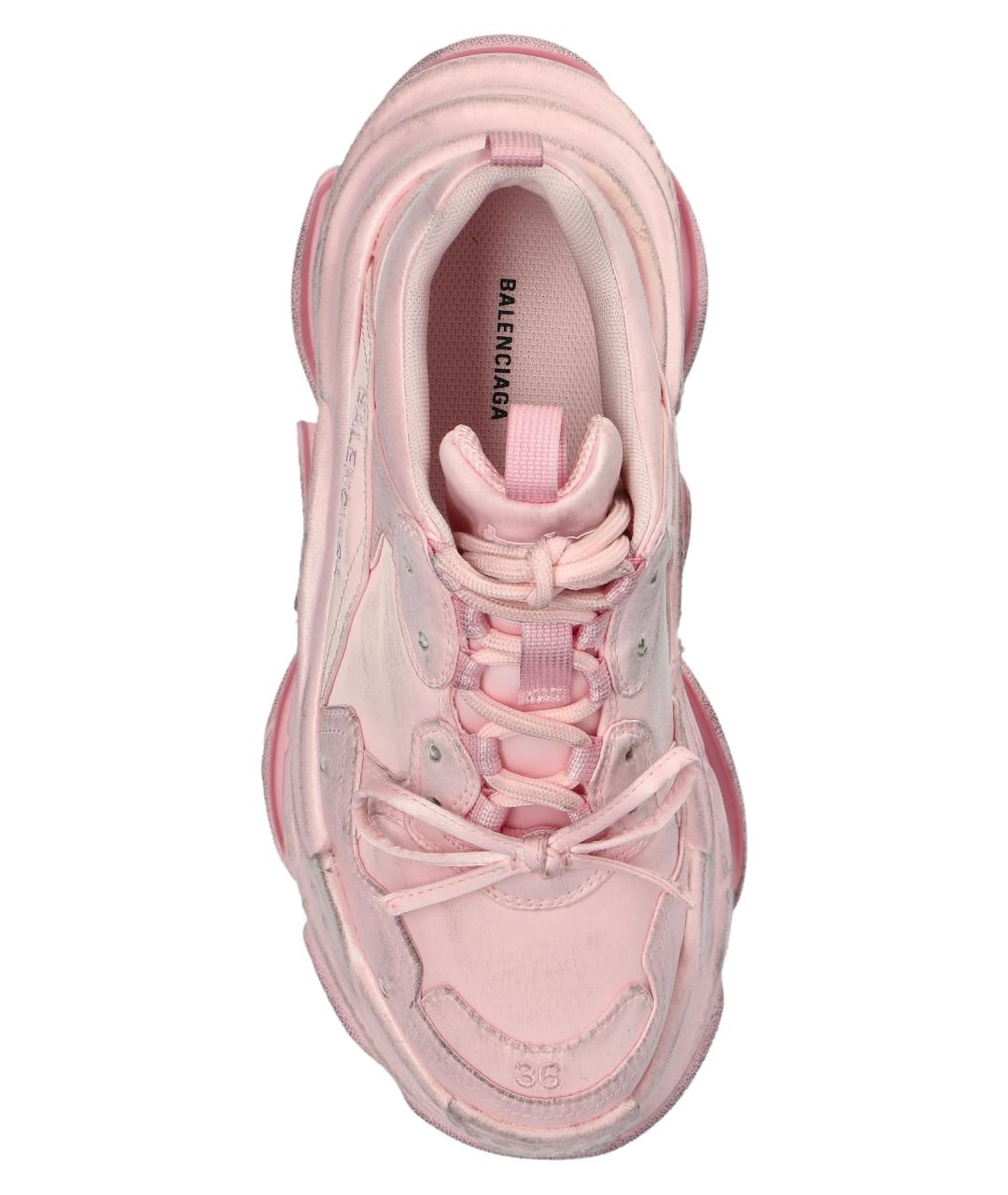 BALENCIAGA Розовые кроссовки, фото 2