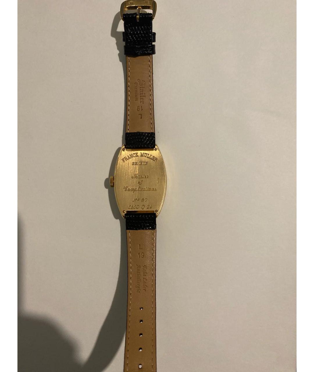 FRANCK MULLER Золотые часы из желтого золота, фото 3