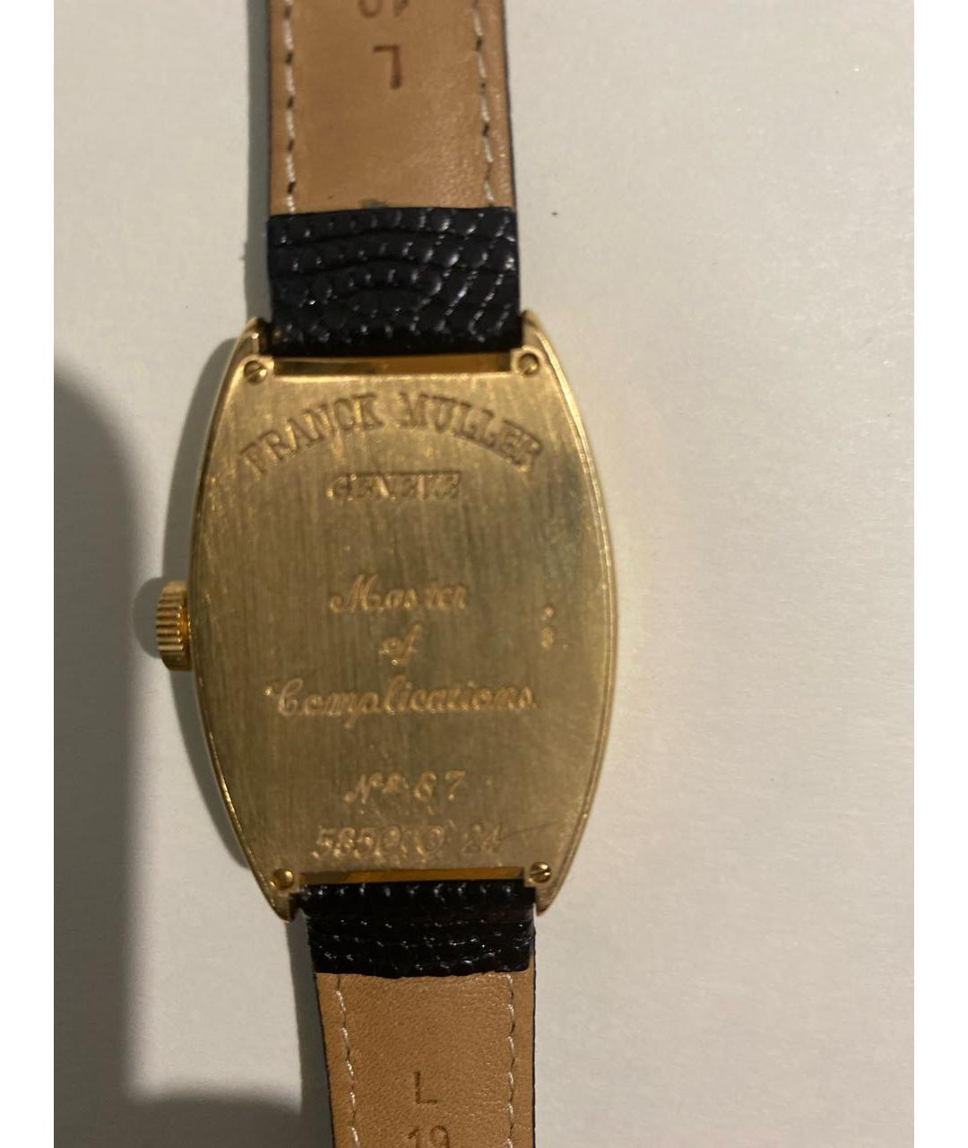 FRANCK MULLER Золотые часы из желтого золота, фото 4