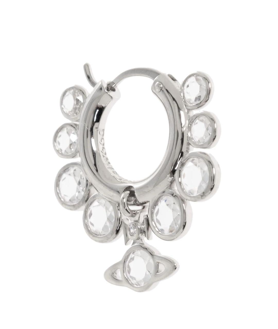 VIVIENNE WESTWOOD Серебряные латунные серьги, фото 3