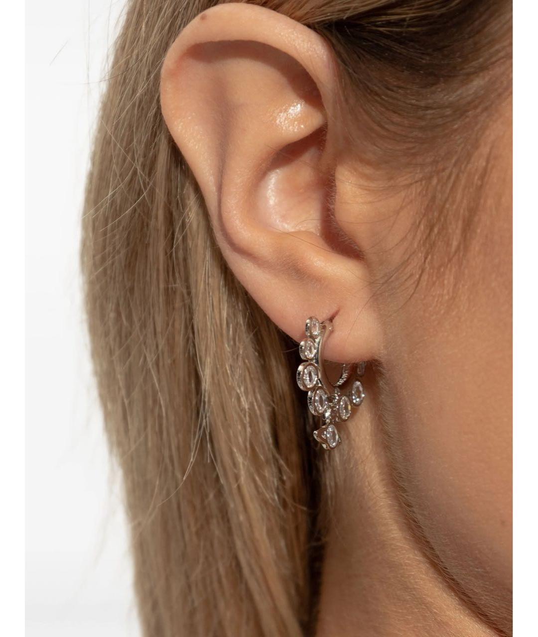 VIVIENNE WESTWOOD Серебряные латунные серьги, фото 2