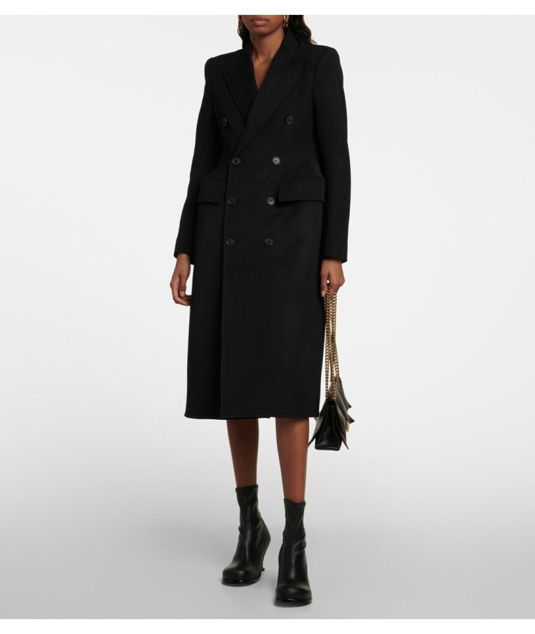 BALENCIAGA Черные кожаные ботильоны, фото 9