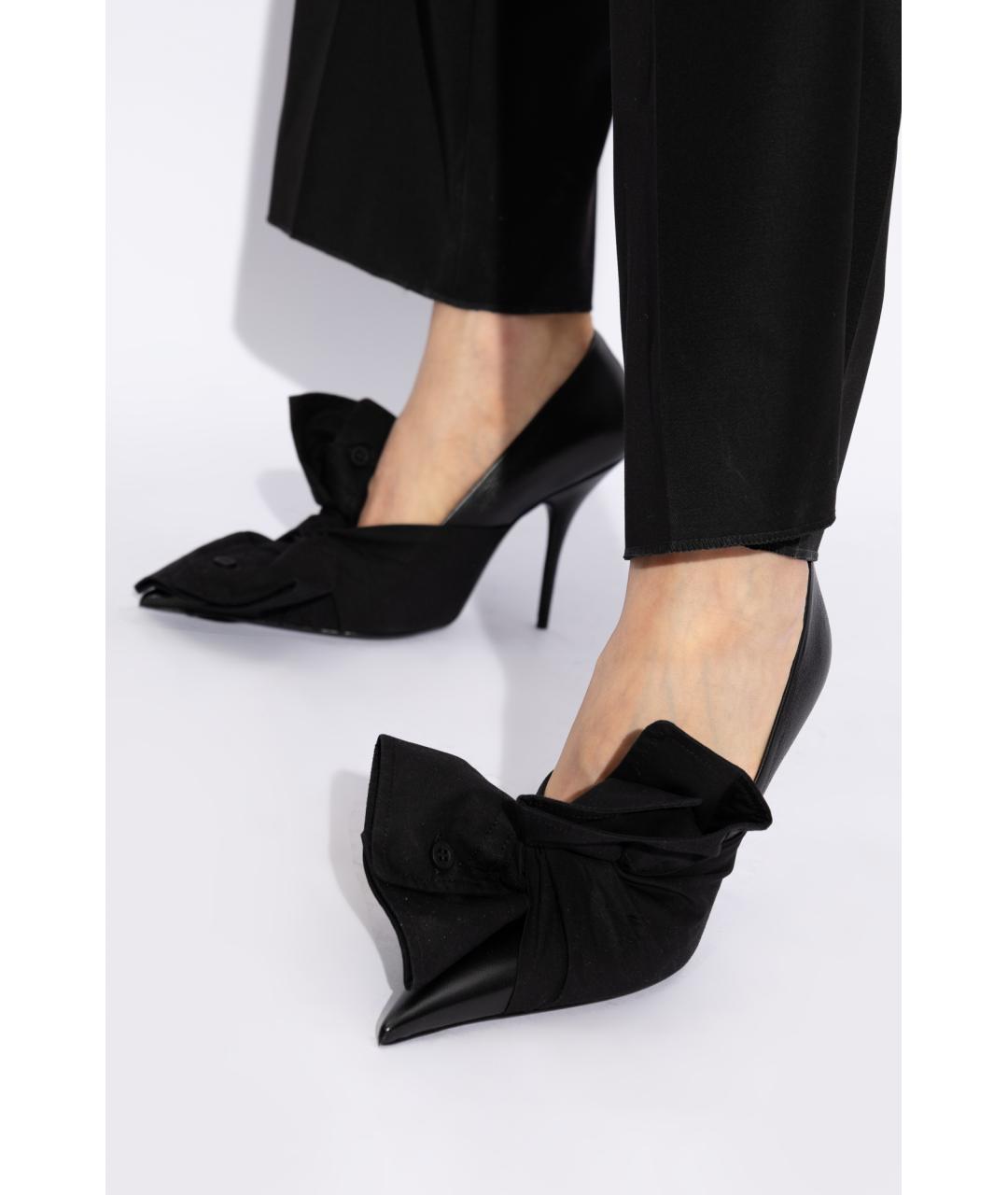 BALENCIAGA Черные туфли, фото 6