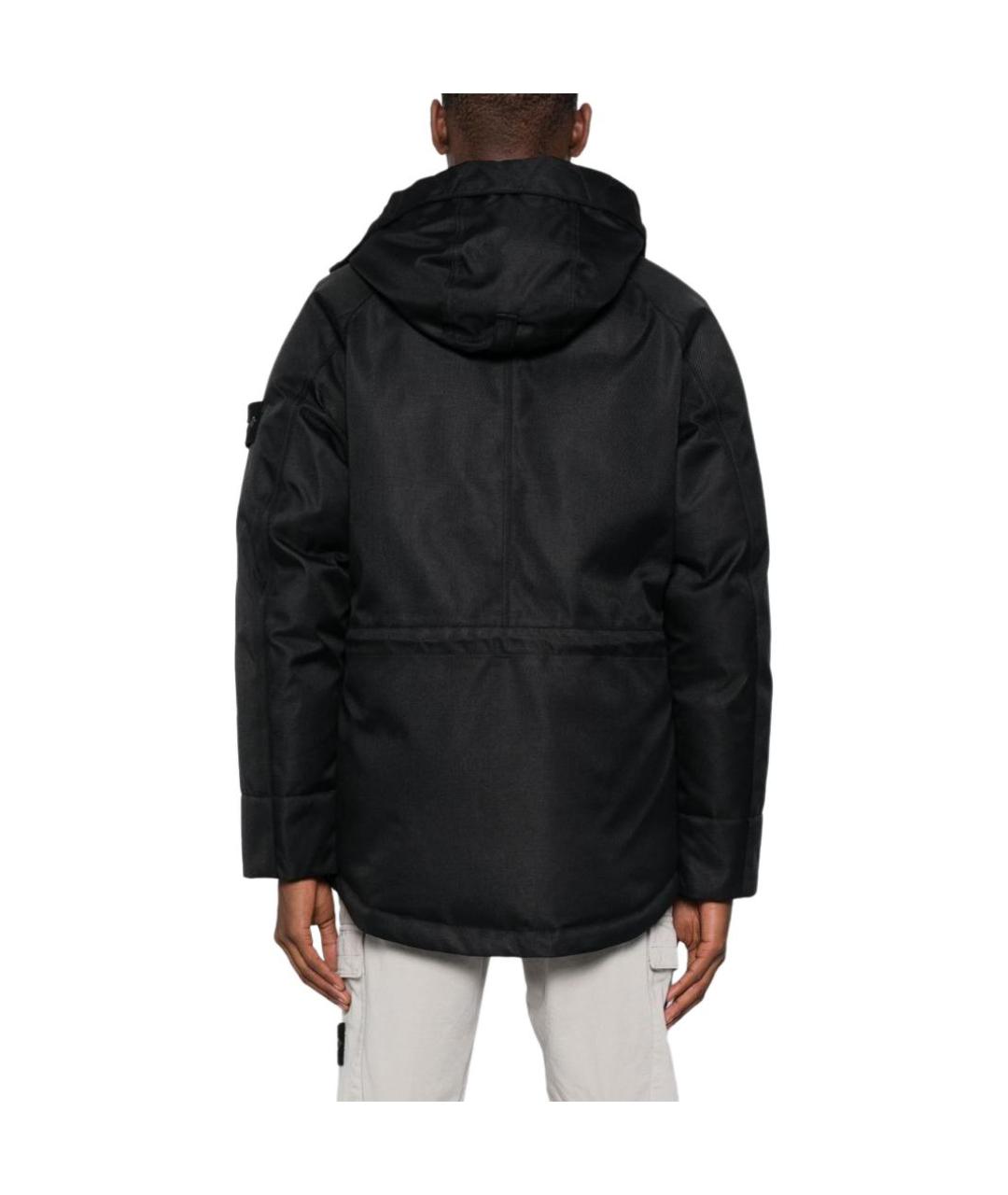 STONE ISLAND Черная куртка, фото 5
