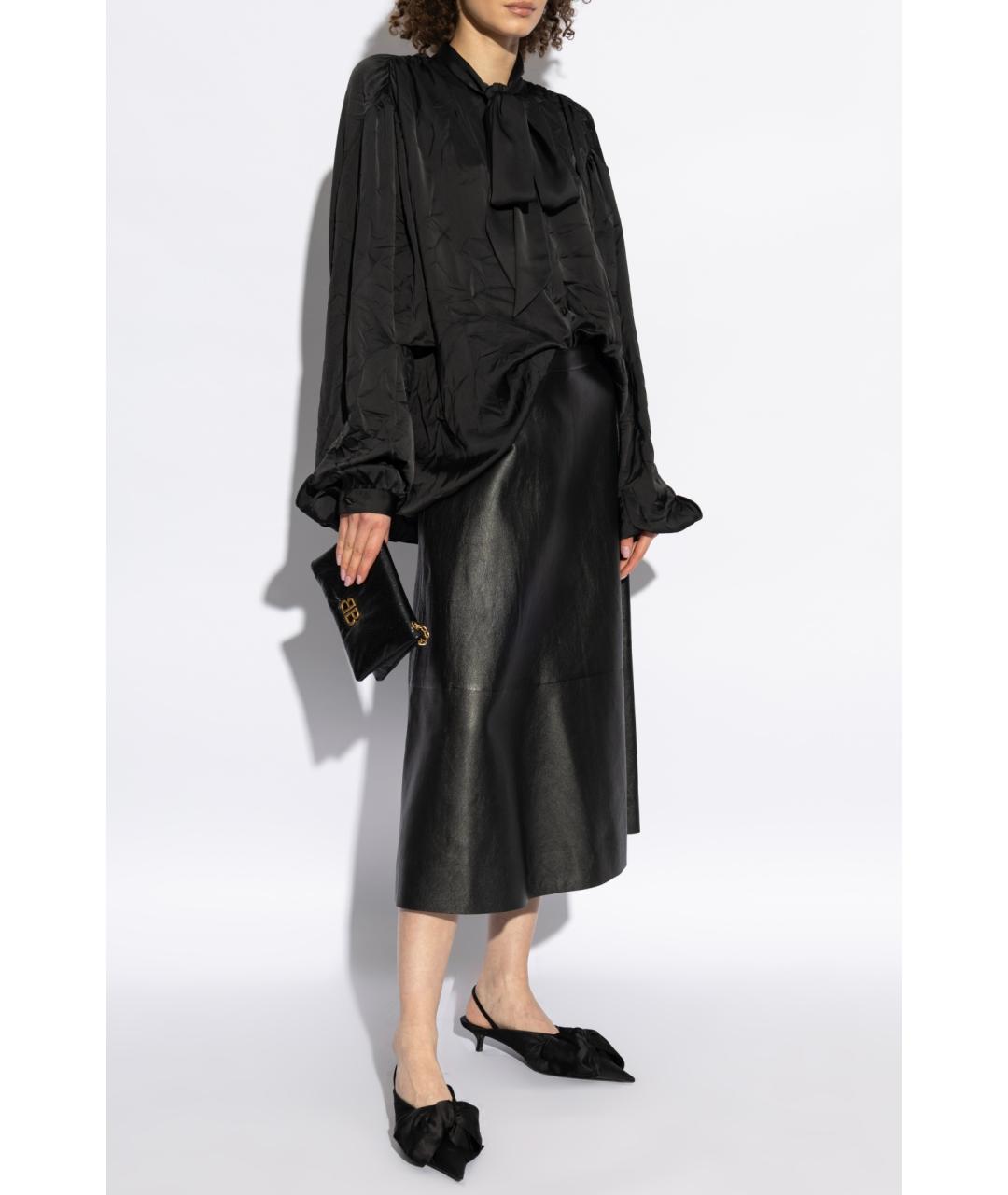BALENCIAGA Черные мюли, фото 5