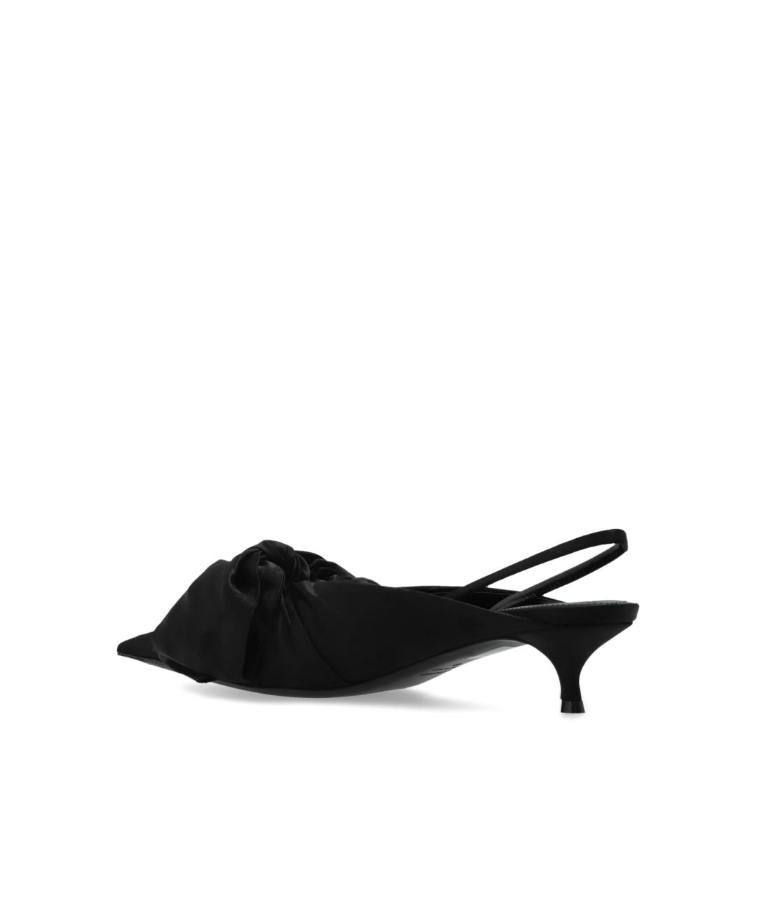 BALENCIAGA Черные мюли, фото 4