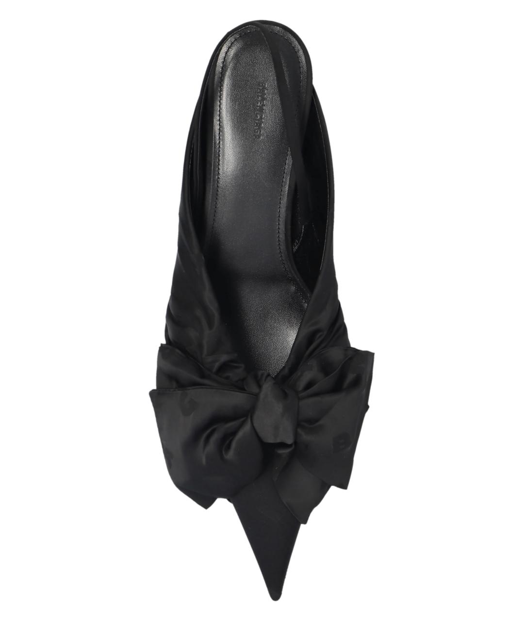 BALENCIAGA Черные мюли, фото 3