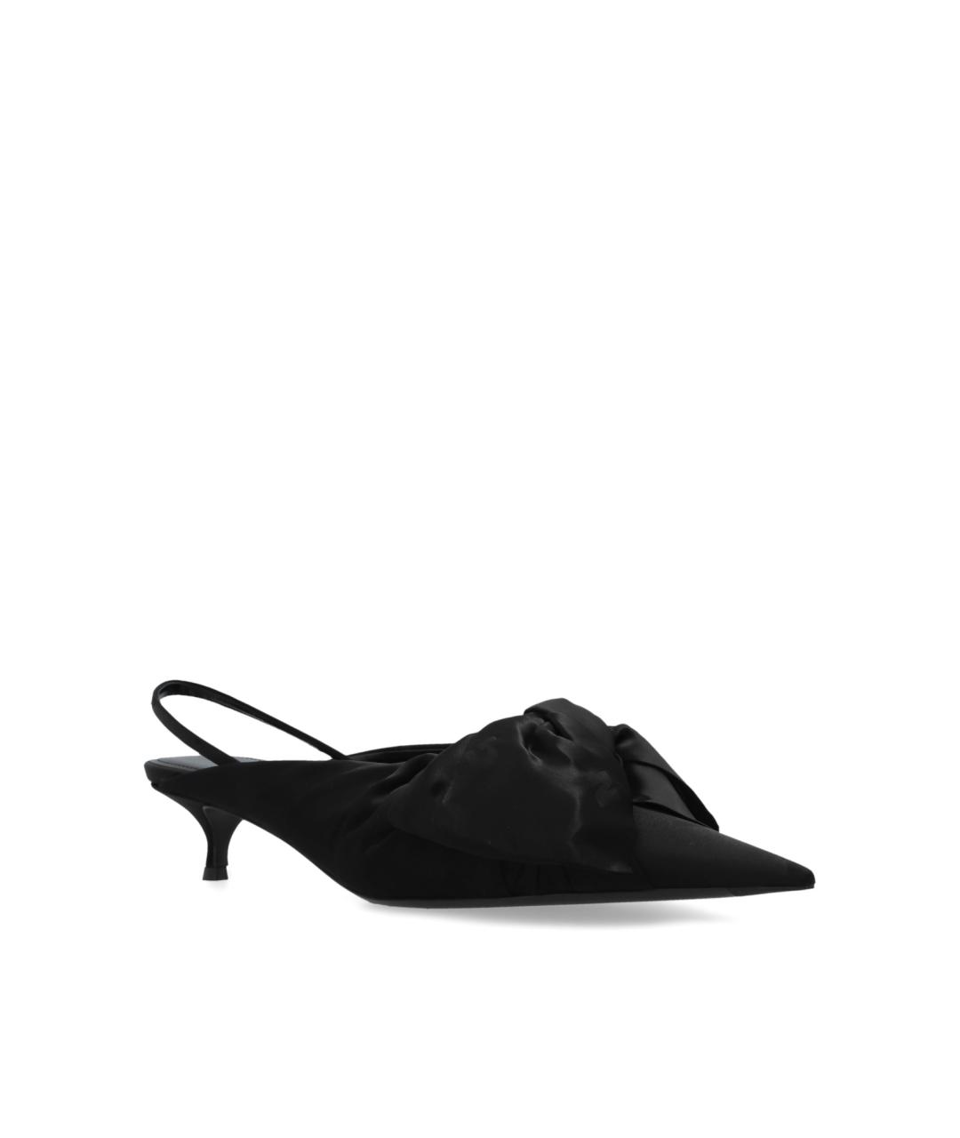 BALENCIAGA Черные мюли, фото 2