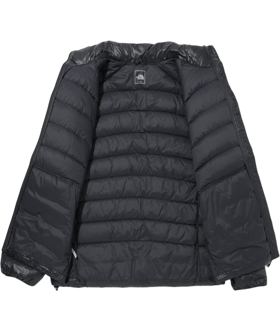 THE NORTH FACE Антрацитовый пуховик, фото 3